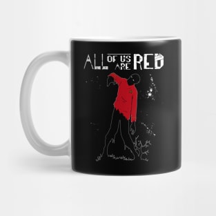 Funny Sci-fi Nerd Scary Trekkie Red Shirt Zombie Mug